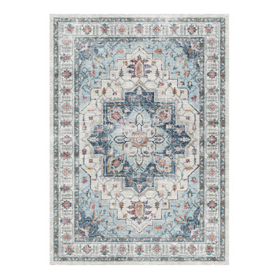 Malila Machine Washable Non-Slip Area Rug