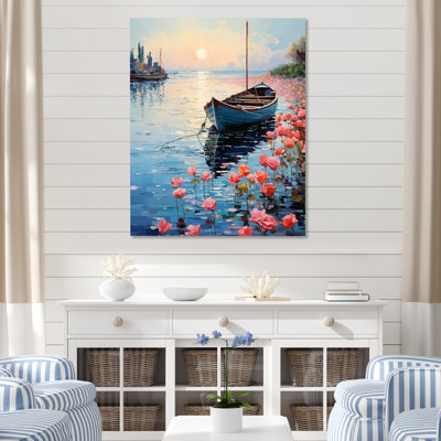 " Port Docked Memories Pointillism I "