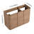 48" Freestanding Bathroom Vanity with Three Soft Close Doors
