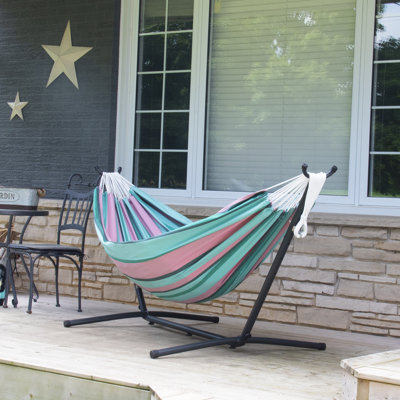 Emmaline Double Hammock with Stand
