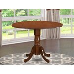 Maytham Extendable Round Solid Wood Dining Table