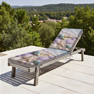  Coussin de patio pour l'extérieur 3 po Seashells