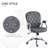 Vinsetto Velvet Home Office Chair-401276884-401276887