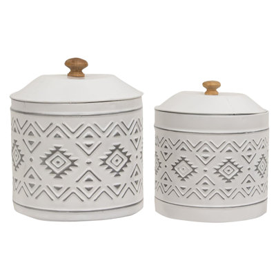 Metal Canister - Set of 2