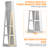 21.6'' Wide Freestanding MDF Jewelry Armoire-232934243