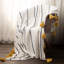 Knitted Throw Blanket