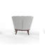 Chaise d'appoint rembourrée 1pc Modern Elegance
