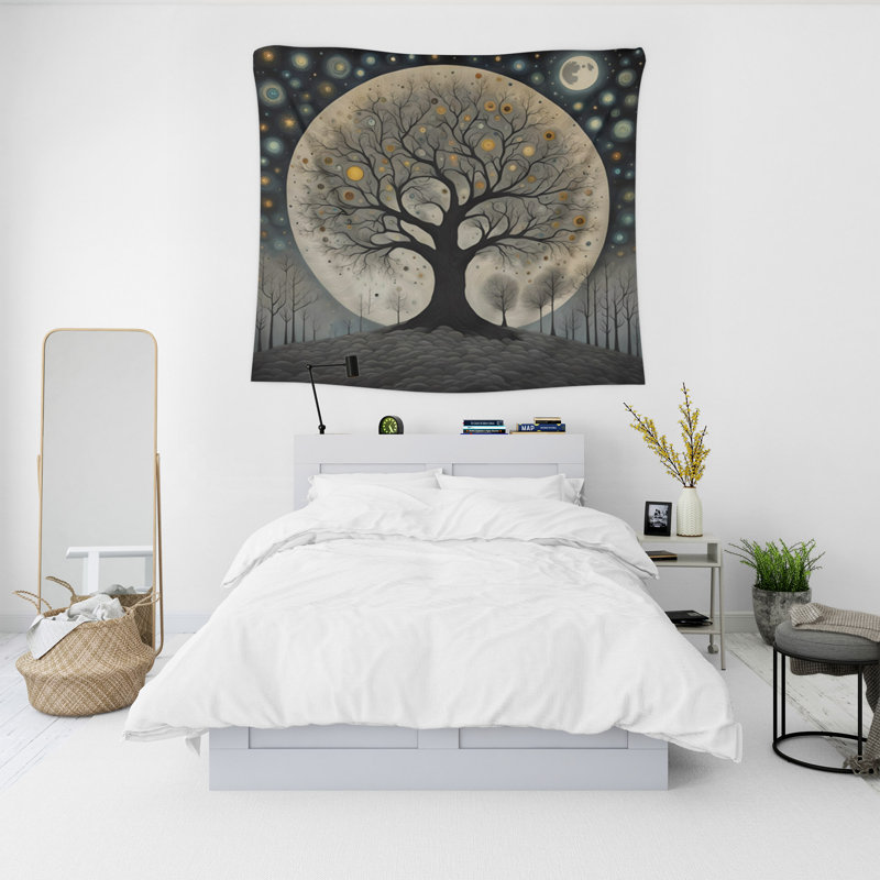 Tapisserie murale, H 80 po x l 68 po x P 0,8 po