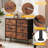 Dresser For Bedroom With 6 Drawers, Wide Chest Fabric Dresser, Storage Organizer For Closet, Hallway-1962764632