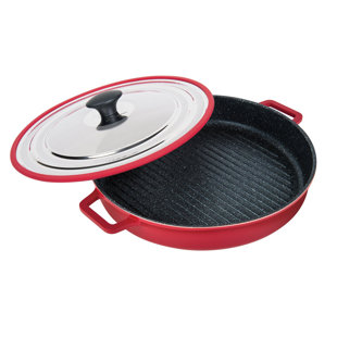 Non-Stick Aluminum Grill Pan / Griddle Set