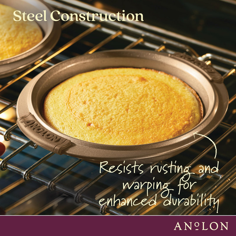 Anolon Advanced Bakeware Nonstick Layer Cake Pan Set