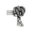 Tropical Palm tree knob in Chalice