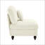 Canapé sans accoudoirs avec volants détachables, revêtement en chenille, coussin amovible et plusieurs configurations pour un décor polyvalent-1905739508