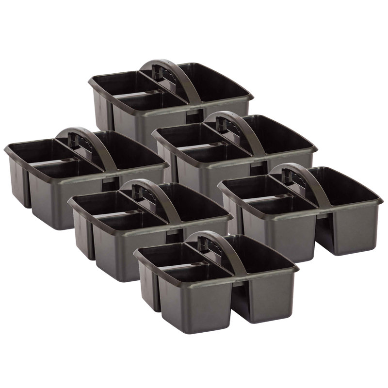Rebrilliant Plastic Decorative Bin, Black
