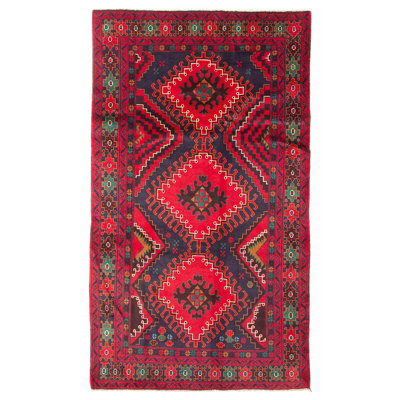 Teimani Red Rug 3'7" x 6'4"