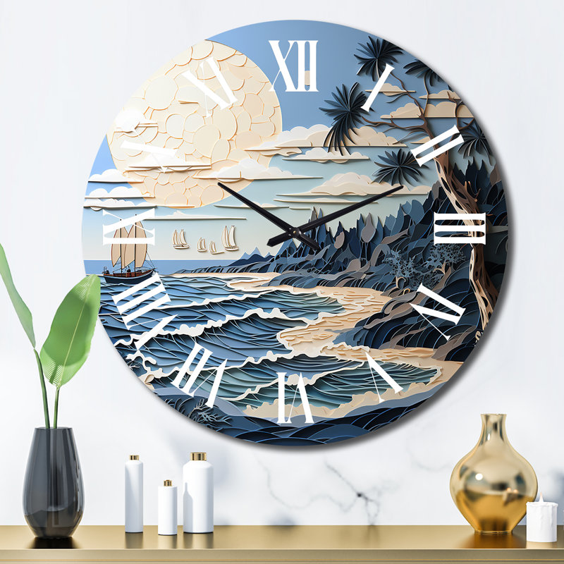 Horloge murale Beversly, Grand