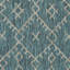 Tapis d'intérieur / extérieur oriental sarcelle / kaki Hongming-909030874