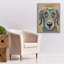 «King For A Day» par Bebe Keith, art mural sur toile, 26 po x 34 po