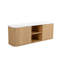 Vermeer Collection Fluted Large TV Unit - TV Stand-127663883-131176006