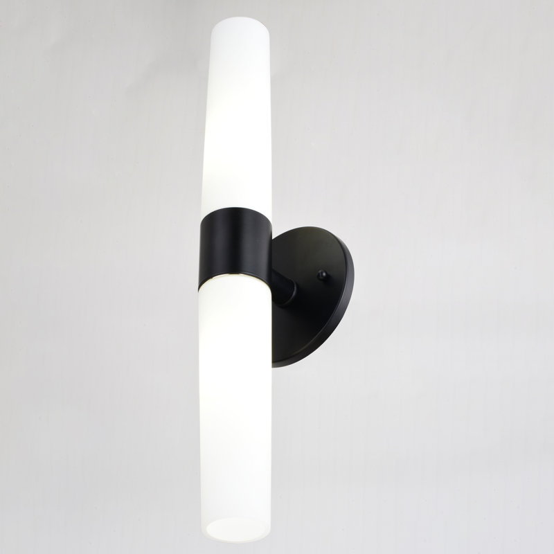 Elliot 2 - Light Dimmable Vanity Light, Matte Black