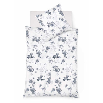 Leinen Cassis Satin Reversible Duvet Cover Set