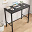 Table de bar rectangulaire à hauteur de comptoir avec pieds en métal, idéale pour divers espaces et rassemblements, offrant un support robuste et un assemblage facile.-1303139244-1303139246