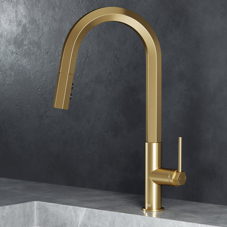 Hart 18" H 1-handle Pull-Down Kitchen Faucet