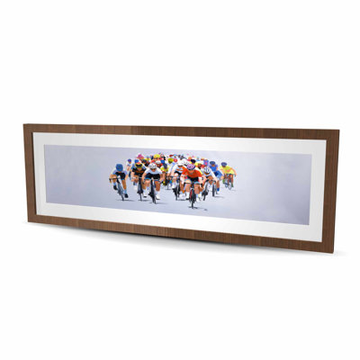Cyclisme de compétition - imprimé sport beige | Décoration intérieure