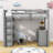 Goitzen Kids Loft Bed with Drawers-1281947300-1281947302
