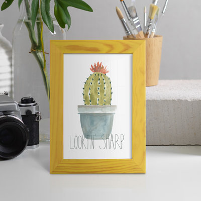 Sedona Punny Plant II encadrée sur papier