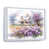 Cadre flottant blanc