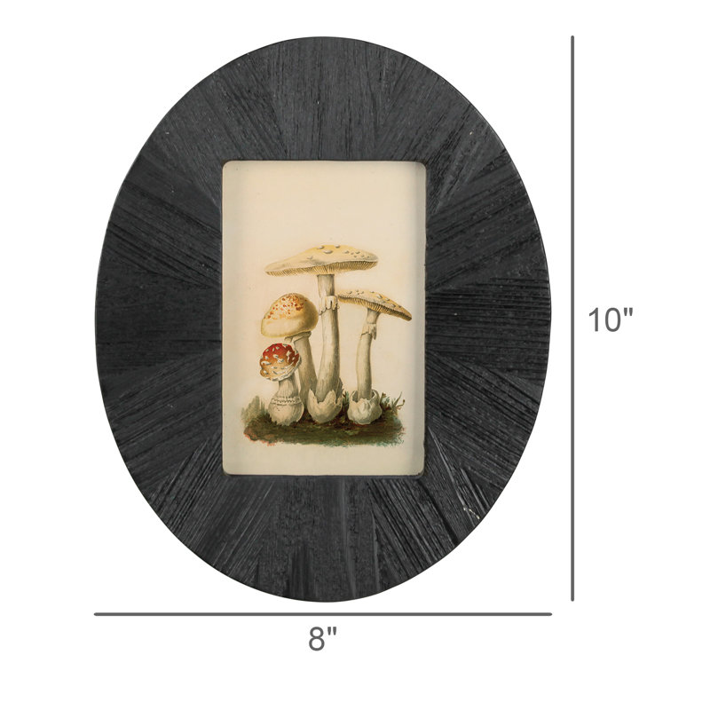 Kenshaun Black Solid Wood Picture Frame