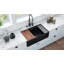 33'' L Double Bowl Fireclay Kitchen Sink-1563370413