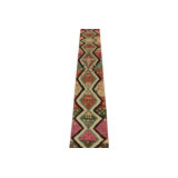 Rug & Kilim’S Moroccan Runner In Multicolor Tribal Geometric Pattern