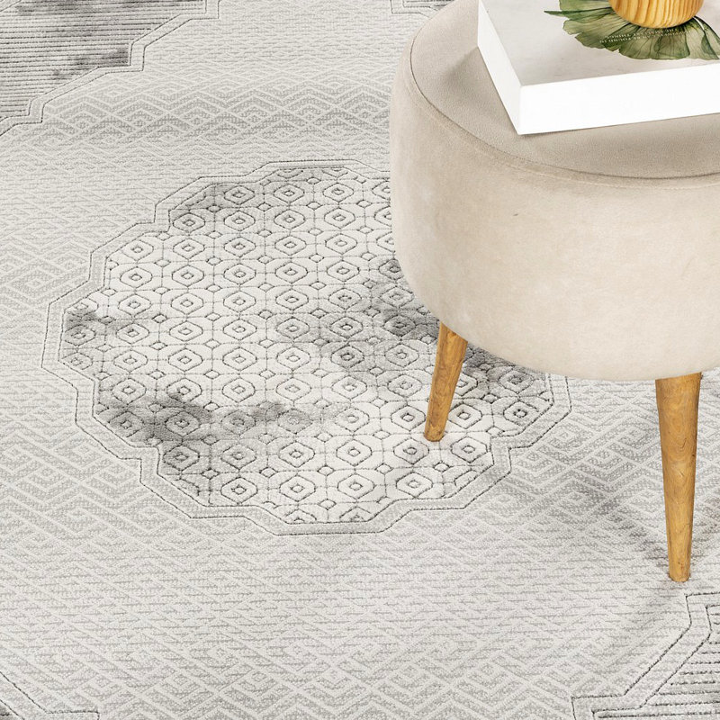 Tapis Geometrix, Rectangle 7 pi 10 po x 10 pi 6 po