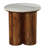 Marble and Mango Wood Accent Table