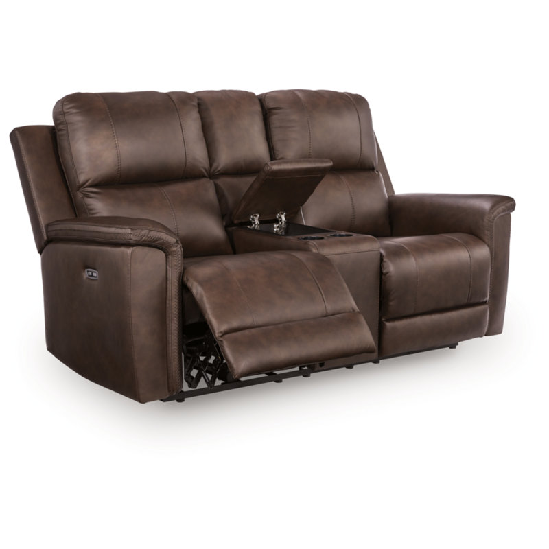 Ascencio Power Reclining Loveseat With Console