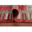 Tapis géométrique en laine tissé à plat Kilim 10 x 13