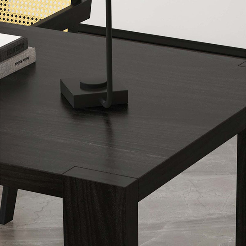 Table de conférence rectangulaire simple 110,24 "Luxury, H 29,53 po x l 110,24 po x P 35,43 po