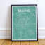 Beijing City Map - No Frame Print-1730416120