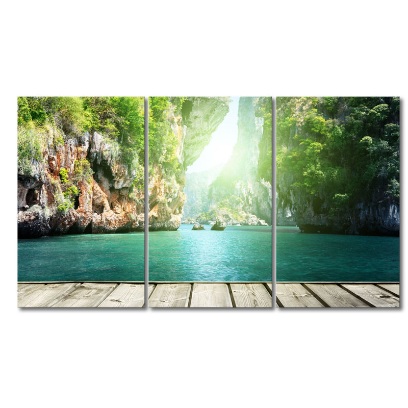3 Piece Wrapped Canvas Print