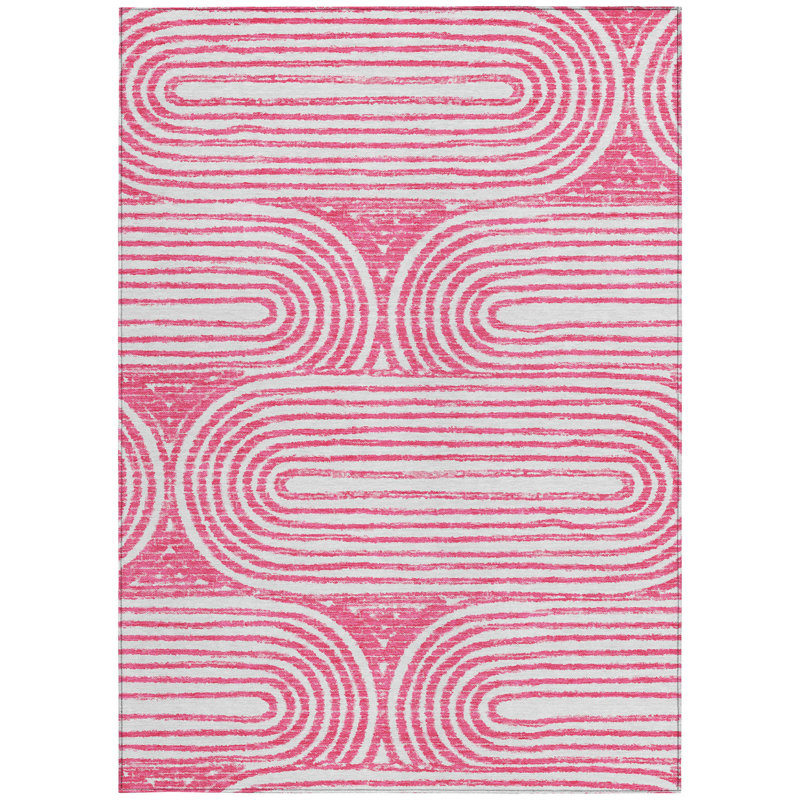 Tapis extérieur lavable antidérapant 3 pi x 5 pi Blush