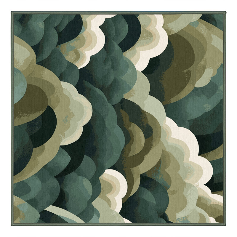 Dreamscape Rift Rug, Square 3'