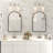 Amara Tempered Glass and Aluminum Alloy Framed French Cleat Mounted Wall Mirror with 5-Year Warranty-987494262-998888037