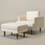 Fauteuil avec repose-pieds l 35 po Miller-132042554