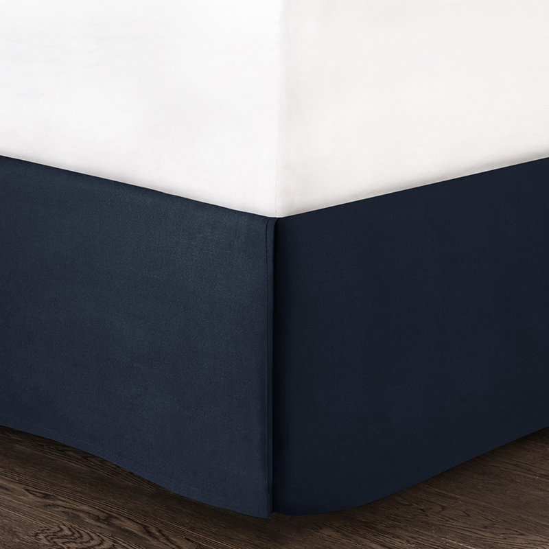 Ensemble d'édredon double avec draps en tartan bleu marine, Édredon pour lit double et 9 pièces additionnell, Marine