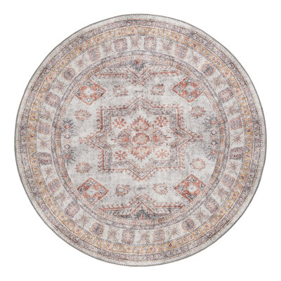 Macchione Performance Chenille Floral Indoor Rug