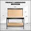 Table de travail 63 po avec rangement et outils