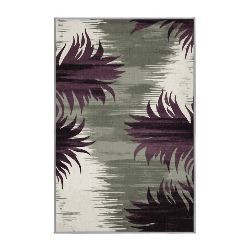 Tapis aquarelle lavable à la machine, Tapis de couloir 2 pi x 5 pi