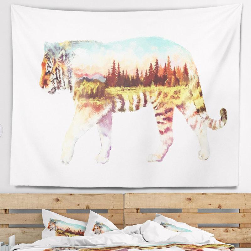 Polyester Tapestry, 68" H x 80" W